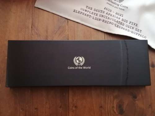 Big Five Silver UNC Set (2019 - 2021) in Display Box